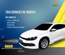 Taxi Services In Tirupati, India