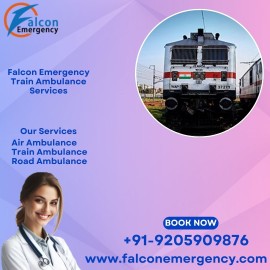  Falcon Emergency Train Ambulance  in Jaipur, Jaipur, India