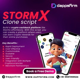 Build a Crypto Cashback Platform like stormx, Pasig, Bicol