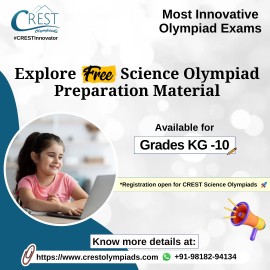 Preparation Material of CREST Science Olympiad, Gurgaon, India