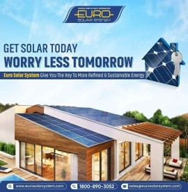 Solar system for home near Ahmedabad, Gujarat, Ahmedabad, India