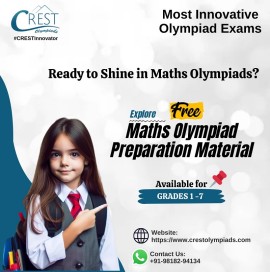 Free Math Olympiad Study Material for class KG-12, Gurgaon, India